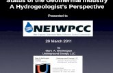 Status of the Geoothermal Industry A Hyyg gdrogeologist’s ...