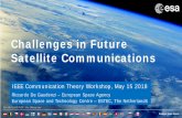 Challenges in Future Satellite Communications