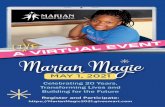 A VIRTUAL EVENT Marian Magic
