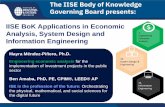 IISE BoK Applications in Economic Analysis, System Design ...