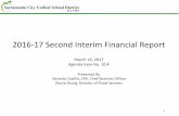 2016-17 Second Interim Financial Report