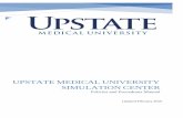 UPSTATE MEDICAL UNIVERSITY SIMULATION CENTER