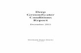 Deep Groundwater Conditions Report