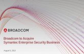 Broadcom to Acquire Symantec Enterprise Security Business