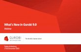 What's New in Gurobi 9