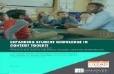 EXPANDING STUDENT KNOWLEDGE IN CONTENT ... - schools…