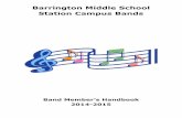 Barrington Middle School Station Campus Bands