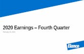 2020 Earnings Fourth Quarter