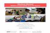 Student Manual MSPH Internship (HLTH 6471)