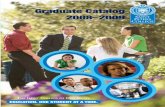 Graduate Catalog 2008–2009