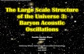 The Large Scale Structure of the Universe 3: Baryon ...