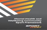 Mental Health and Wellbeing Community Sport Framework