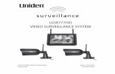 UDR777HD VIDEO SURVEILLANCE SYSTEM