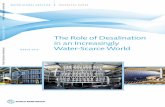 The Role of Desalination in an Increasingly Water-Scarce World