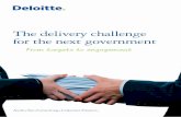 The delivery challenge for the next government