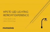 HPS to LED Lighting Retrofit Experience