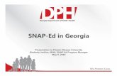 SNAP-Ed in Georgia