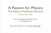 A Passion for Physics - rpi.edu