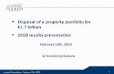 Disposal of a property portfolio for €1.7 billion 2018 ...