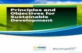 Principles and Objectives for Sustainable Development