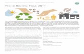 Year in Review: Fiscal 2011