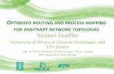 PTIMIZED ROUTING AND PROCESS MAPPING FOR ARBITRARY NETWORK