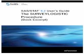 SAS/STAT 9.2 Userâ€™s Guide The SURVEYLOGISTIC Procedure