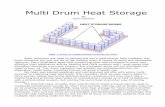 Multi Drum Heat Storage - BuildItSolar: Solar energy projects for