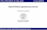 OpenFOAM programming tutorial - Dept of Thermo and Fluid Dynamics