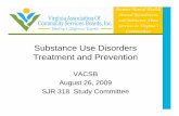 Substance Use Disorders Treatment and Prevention