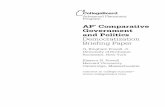 AP Comparative Government and Politics Democratization Briefing Paper