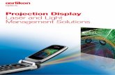 Projection Display Laser and Light Management Solutions