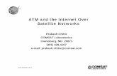 ATM and the Internet Over Satellite Networks