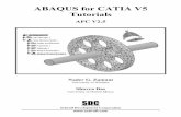 ABAQUS for CATIA V5, AFC V2.5 Tutorials - SDC Publications