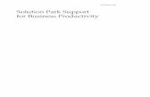 Solution Park Support for Business Productivity