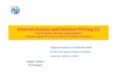 Internet Access and Service Pricing (1) - ITU: Committed to