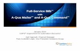 Full-Service IMb A-Qua Mailer and A-Qua Command