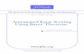 Automated Essay Scoring Using Bayes' Theorem