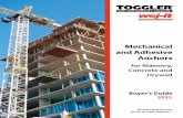 Mechanical and Adhesive Anchors - TOGGLER