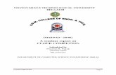 A seminar report on CLOUD COMPUTING - SDMCSE / FrontPage