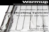 Foil Heating System for Laminate - Warmup
