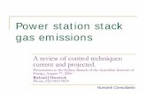 Power station stack gas emissions - Hunwick Consultants