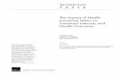 The Impact of Health Insurance Status on Treatment Intensity and