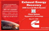 Exhaust Energy Recovery - United States Department of Energy