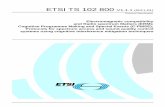 TS 102 800 - V1.1.1 - Electromagnetic compatibility and Radio