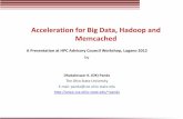 Acceleration for Big Data, Hadoop and Memcached