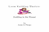 Loom Knitting Basics - Purling Sprite