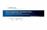 Ektron PageBuilder QuickStart Guide - Best of Breed .NET CMS and