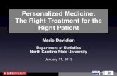 Personalized Medicine: The Right Treatment for the Right Patient