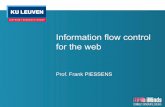 Information flow control for the web